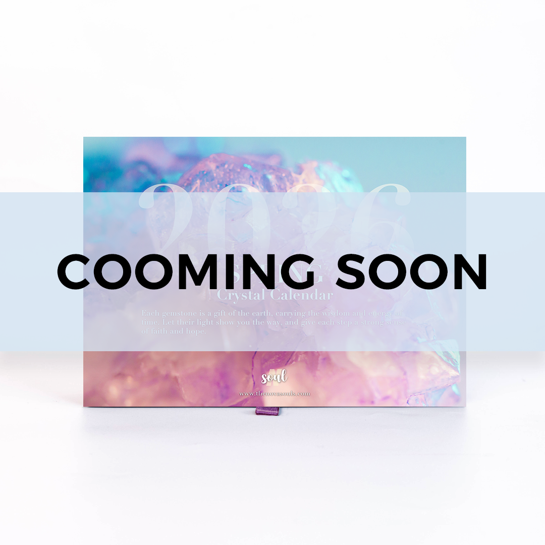 2026 Spring Edition · Crystal Healing Calendar Desk Calendar